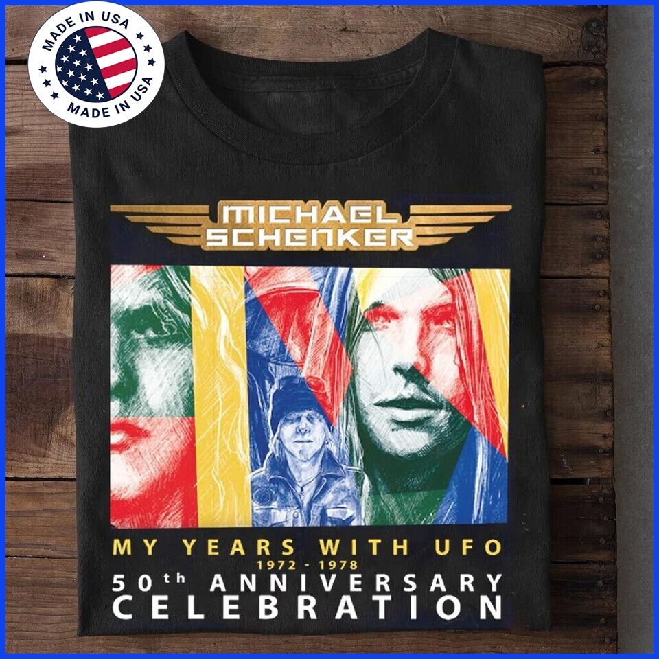 MICHAEL SCHENKER GROUP – MY YEARS WITH UFO TOUR 2025 Shirt FRONTSIDE SD3735