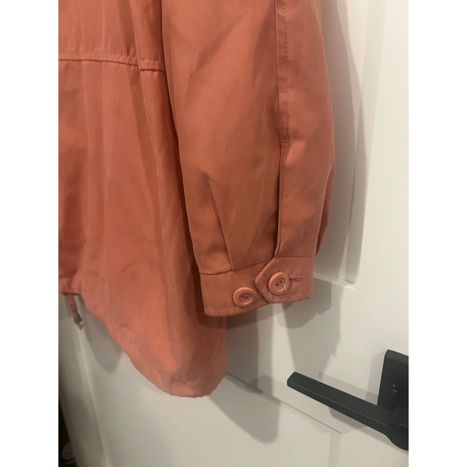 Vintage London Fog Women’s Coral Utility Jacket with Zip and Pockets