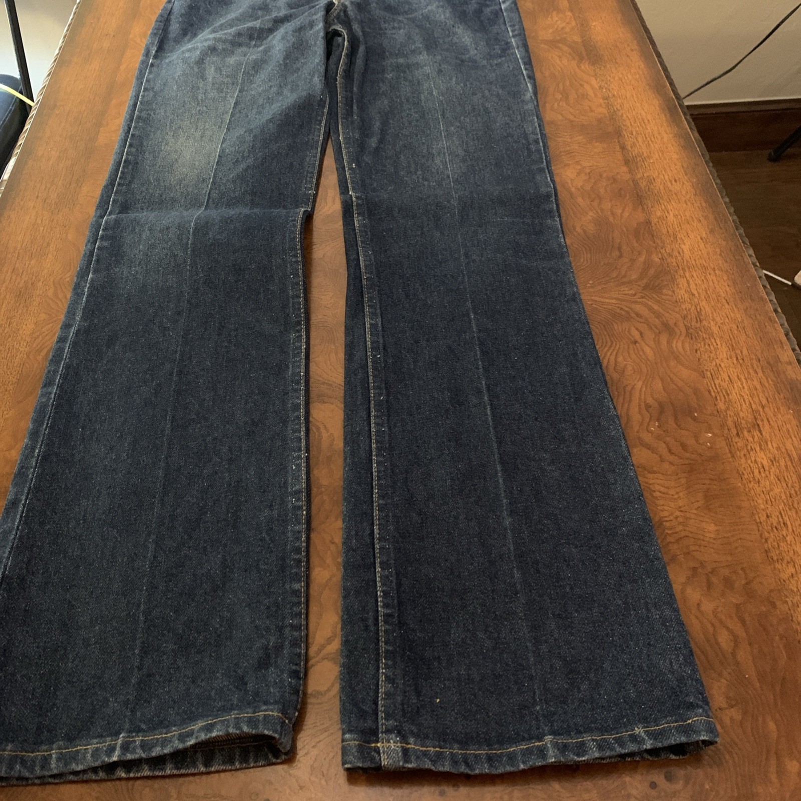 Vintage Levi’s Men’s 1988 517 Blue Jeans 32×33 Made USA Red Tab Red Bat Wing Tag