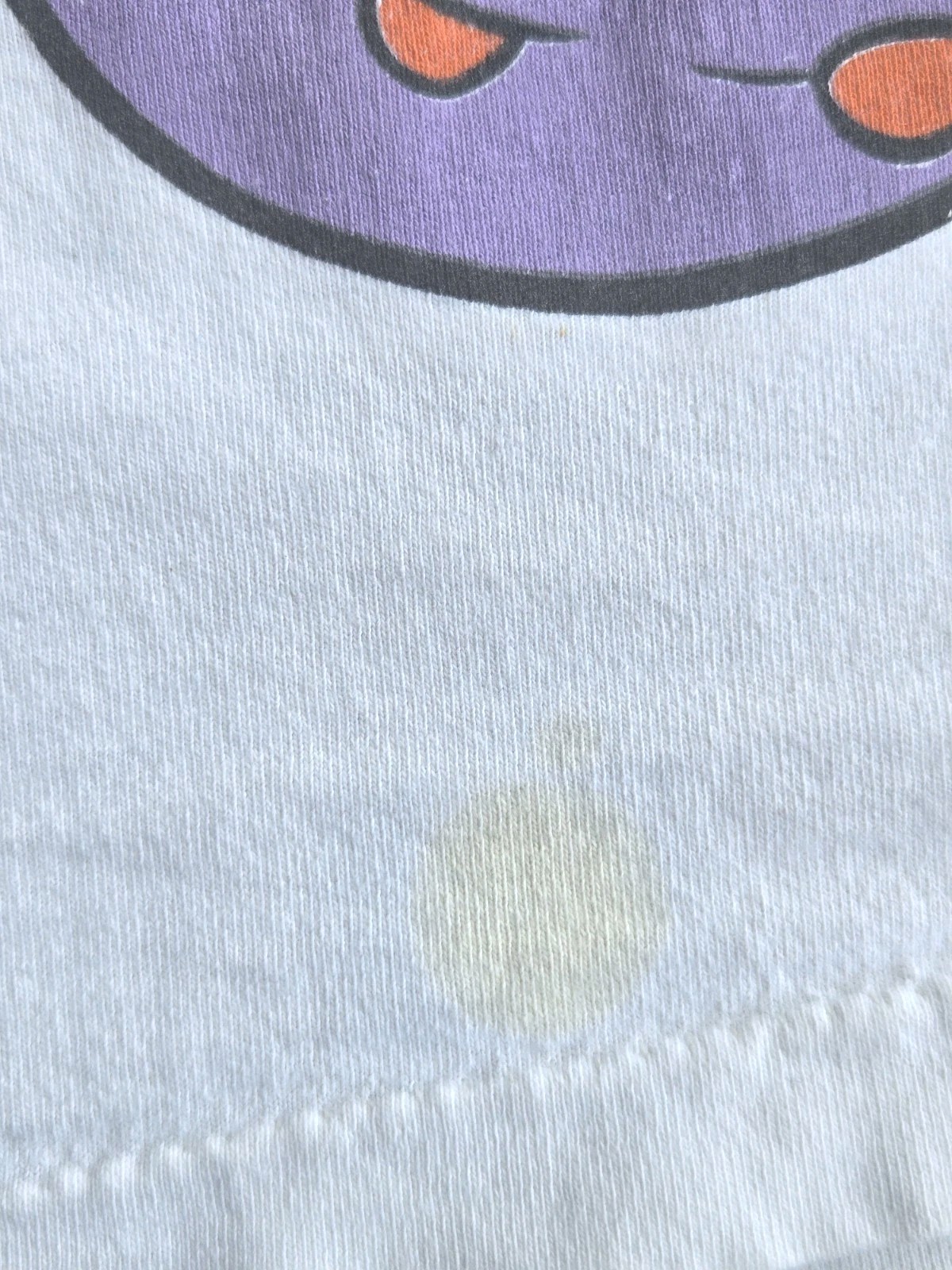 Vintage Disney Figment Dragon Epcot 2 Sided Promo Cartoon T-Shirt 90s USA READ