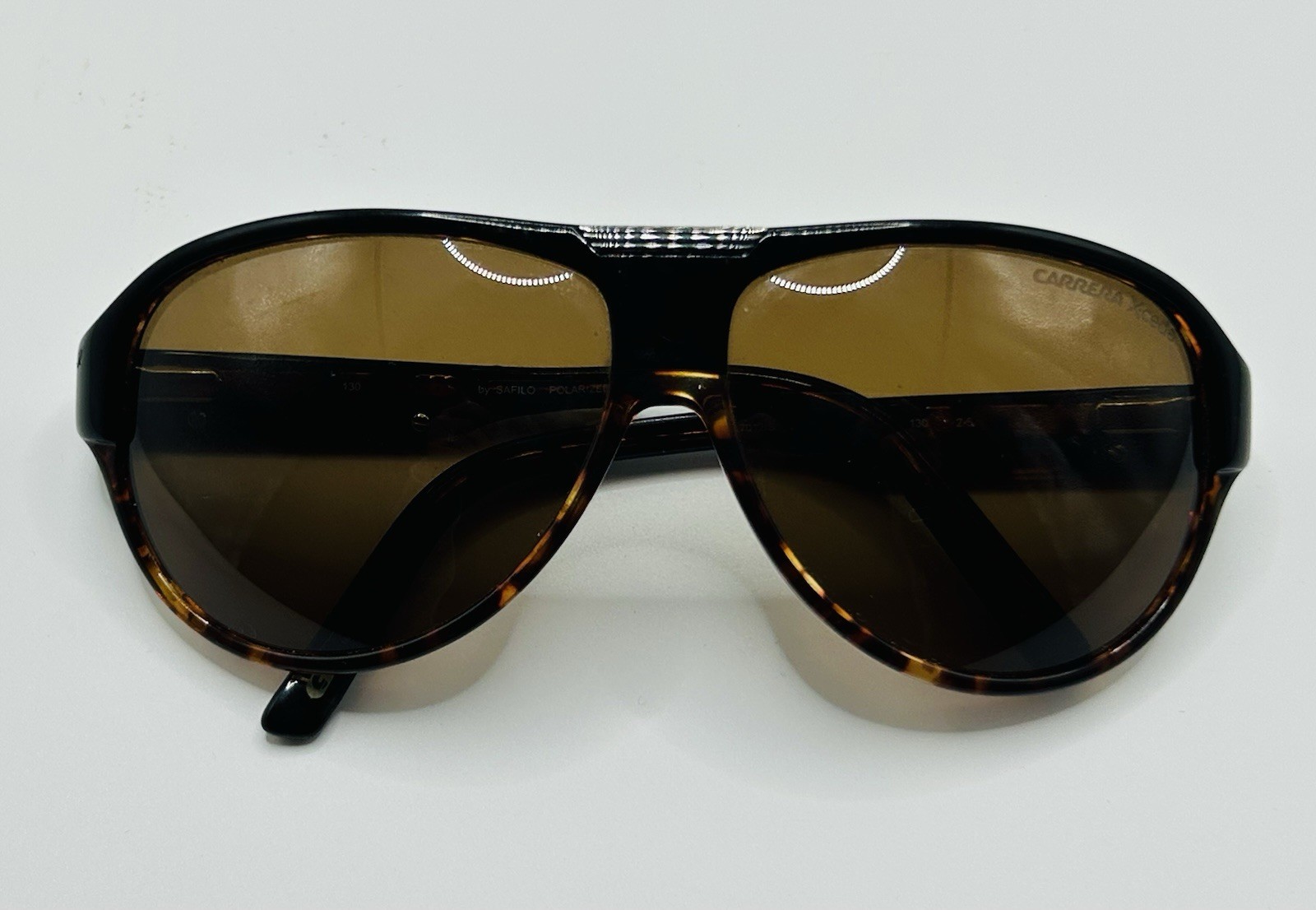 Carrera Sunglasses Tortoise/Black Aviator CA7012 Xcede Lenses by Safilo