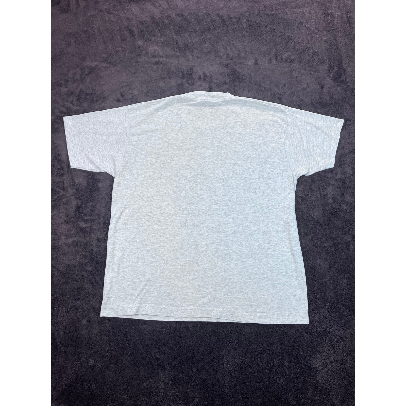 Vintage 90s “Learning With Love” Graphic Tee XL Gray