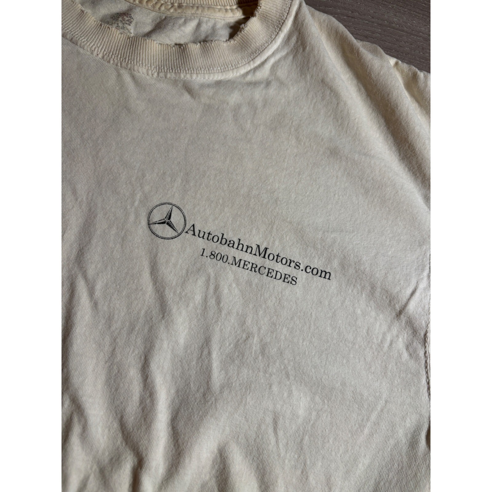 Vintage 2006 San Jose Grand Prix T-Shirt Mercedes Autobahn Motors Distressed L