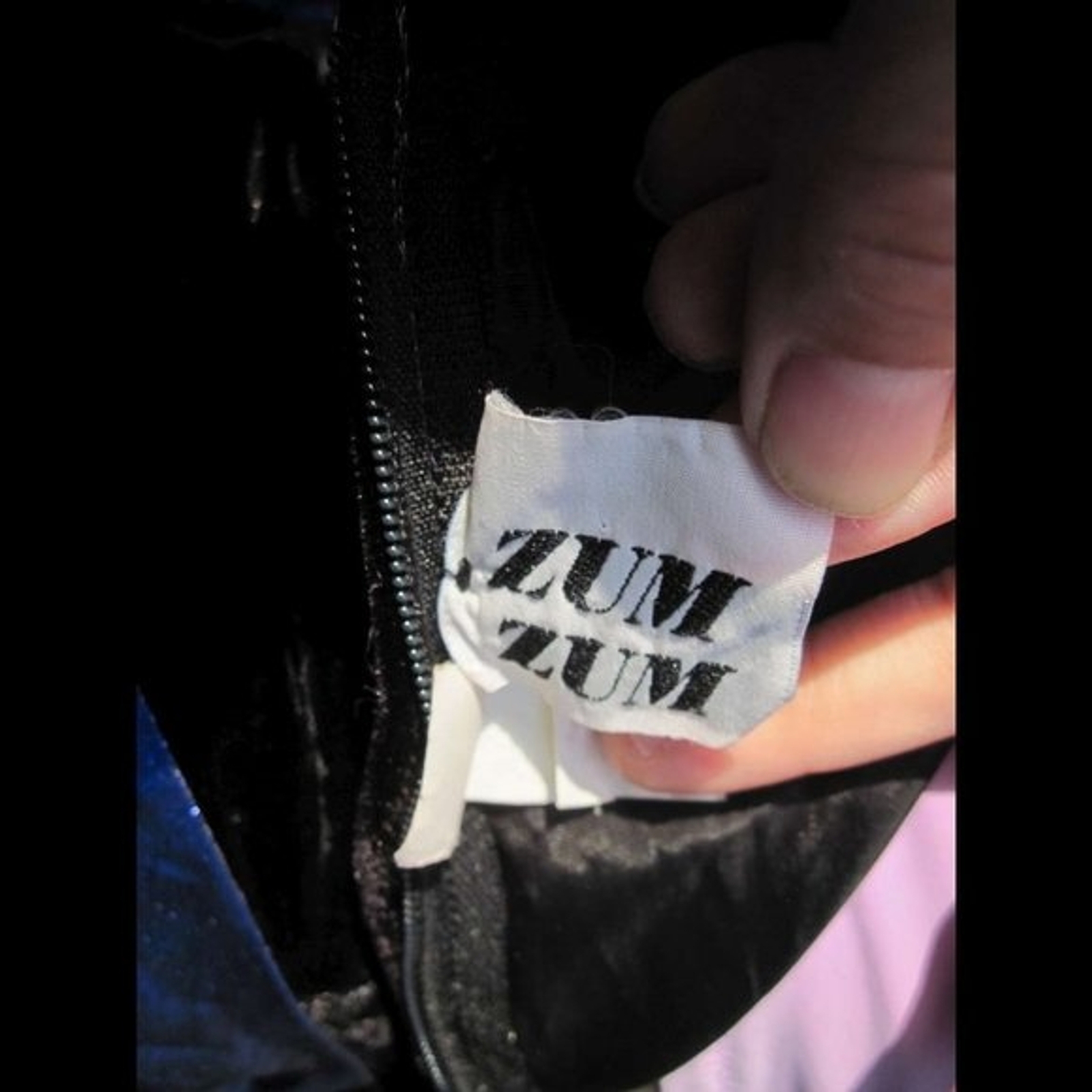 Zum Zum Shiny Metallic Blue Skirt Dark Velvet Strapless Mesh Tulle Underskirt