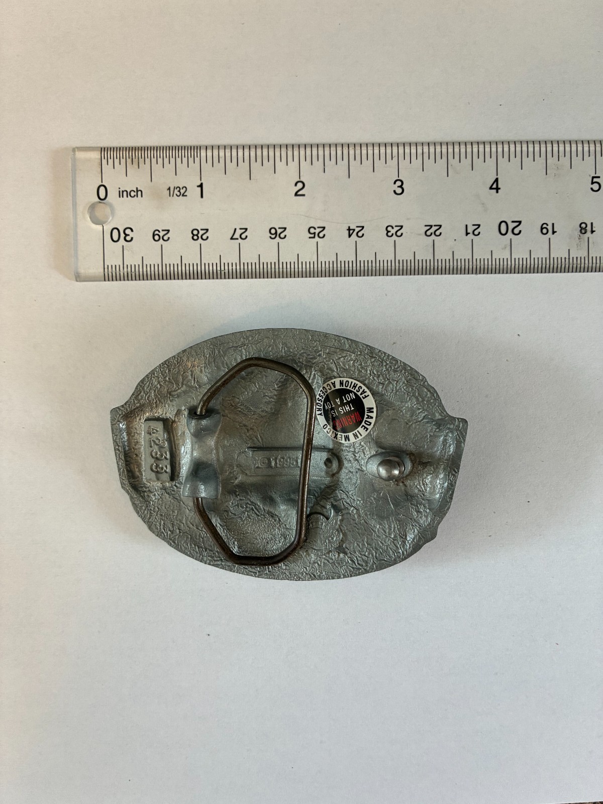 1995 Great American Products ‘Sworn To Fun Loyal To None’ Gambling Belt Buckle