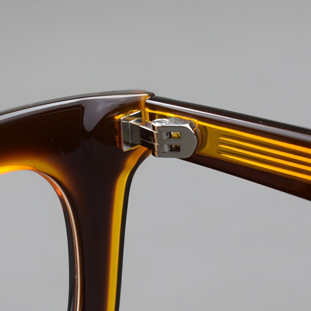 Square Retro Acetate Eyeglasses Frames Thick Glasses Frame Women Men Eyewear