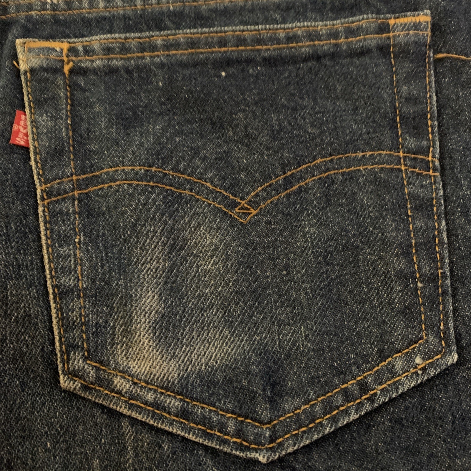Vintage Levi’s Men’s 1988 517 Blue Jeans 32×33 Made USA Red Tab Red Bat Wing Tag