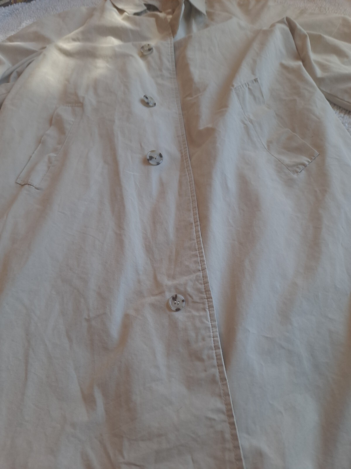 Sears All Weather Coat 40 inches long tan in color