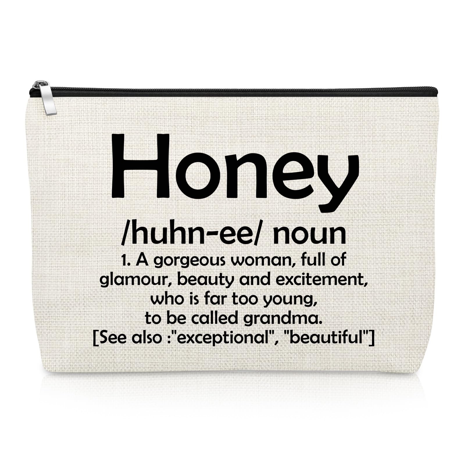 Gevody Grandma Gifts Nana Definition Cosmetic Bag Makeup Bag-1