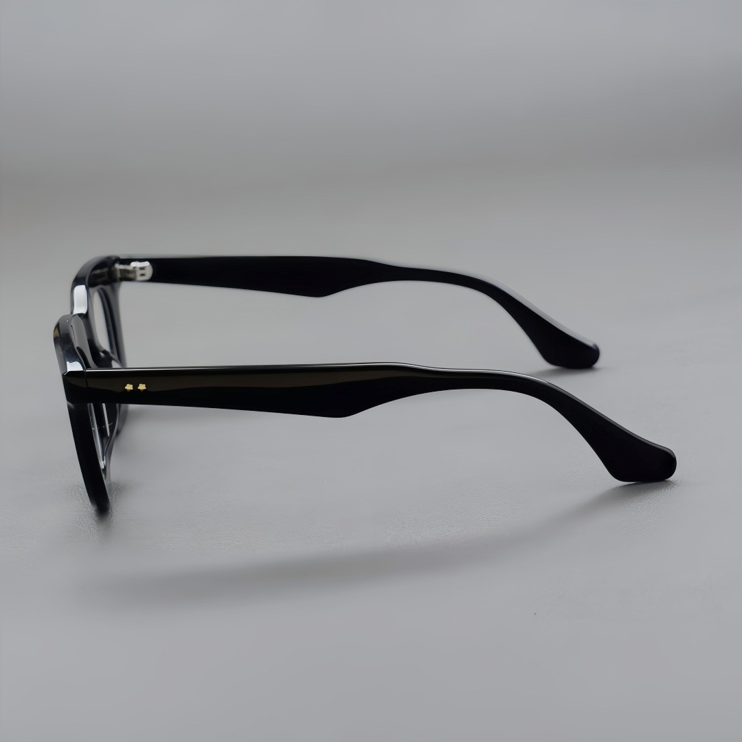 Square Retro Acetate Eyeglasses Frames Thick Glasses Frame Women Men Eyewear