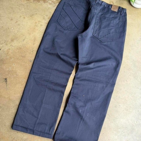 Vintage Y2K 2000s g unit type Navy blue loose pants