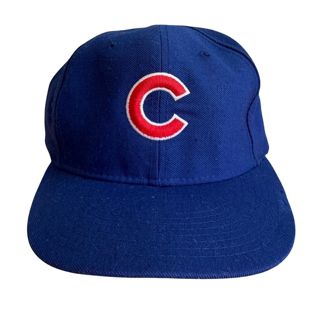 Chicago Cubs New Era Pro Model Diamond Collection Fitted Hat Cap 7 3/8 Vintage