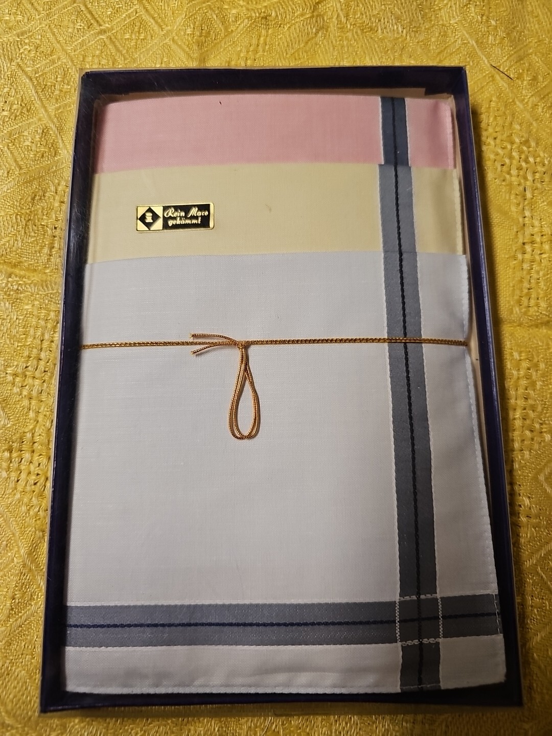 10 Fabric Handkerchiefs New 2 x Pure Mako Combed 1 x Cotton – Vintage –