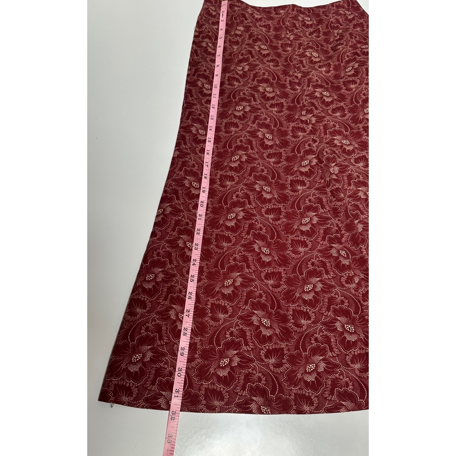 Biba VTG 70’s Floral Blazer Skirt Set Burgundy Sony Studios S Iconic Biba Print