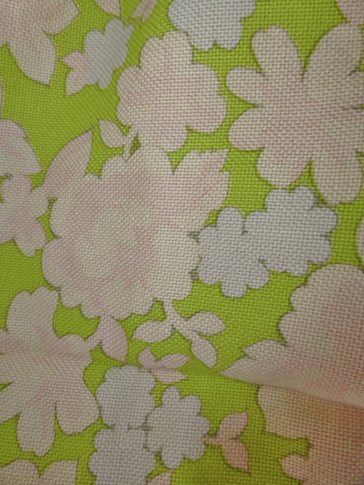 VTG 60s MONTALDO’S Woven Floral Print Bow Wedding Party Maxi DRESS UNWORN