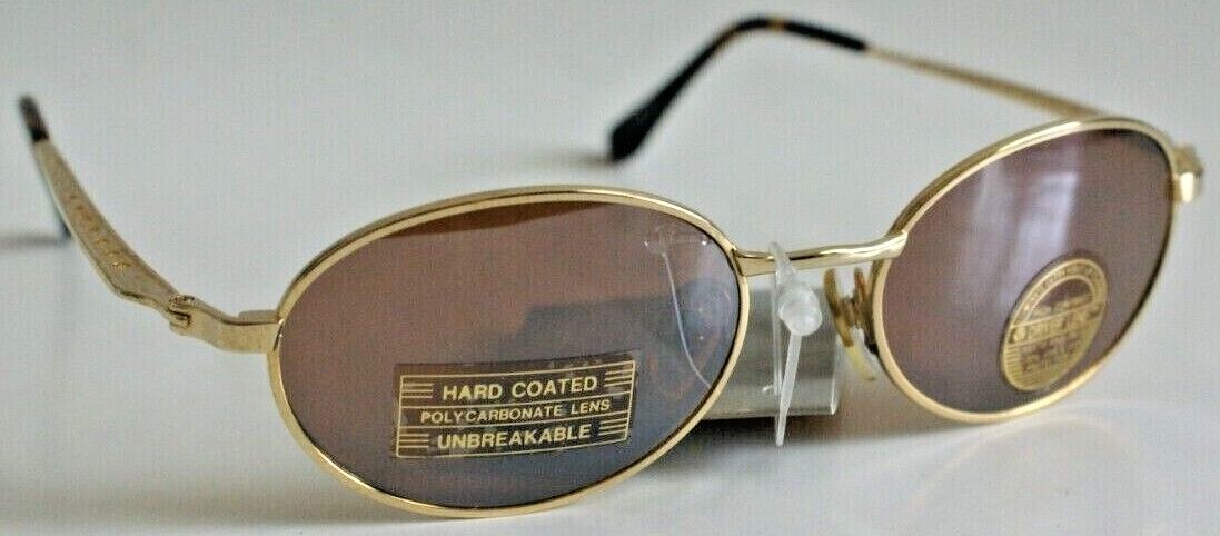 NWT TruVintage style Oval metal frame w/Coppermax lens tech Sunglasses