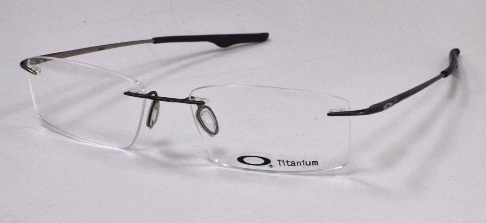 Oakley Keel Titanium Eyeglasses- NOS- Mod. OX3122-0755- Pewter