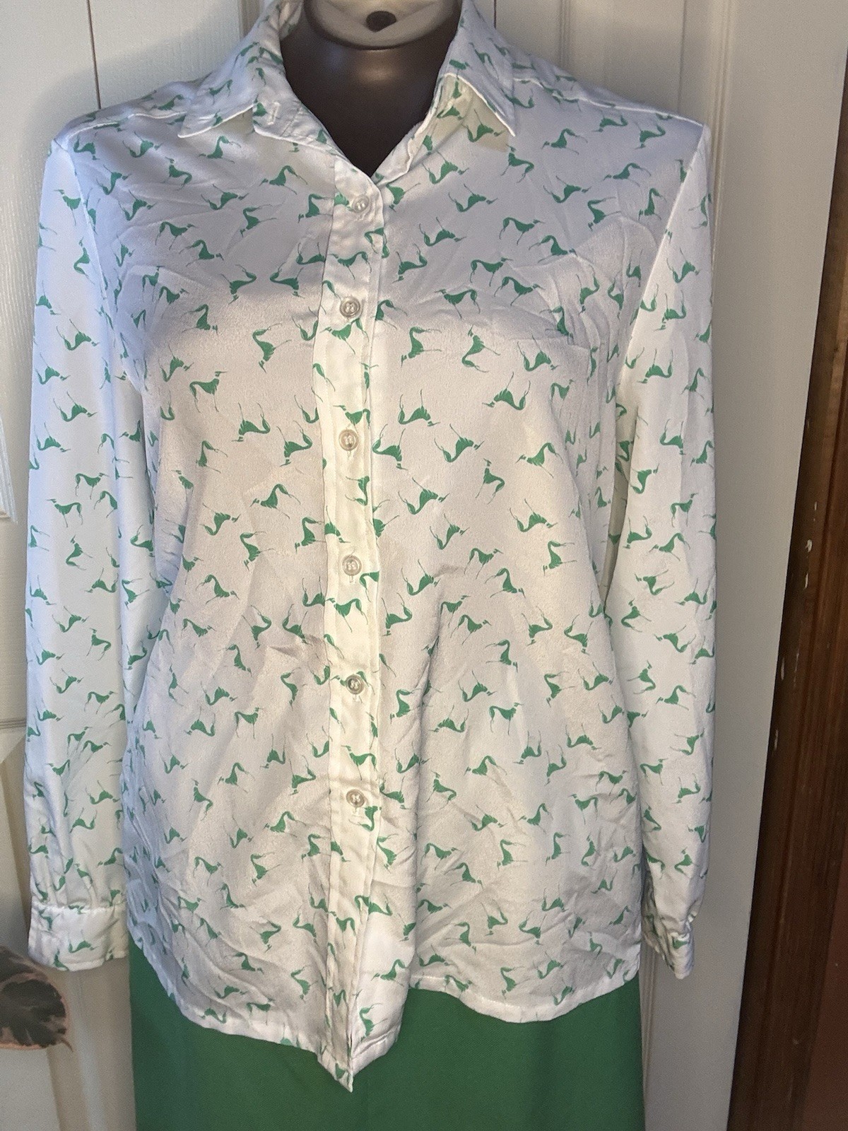 Vintage Hooper Associates Women’s Greyhound Blouse