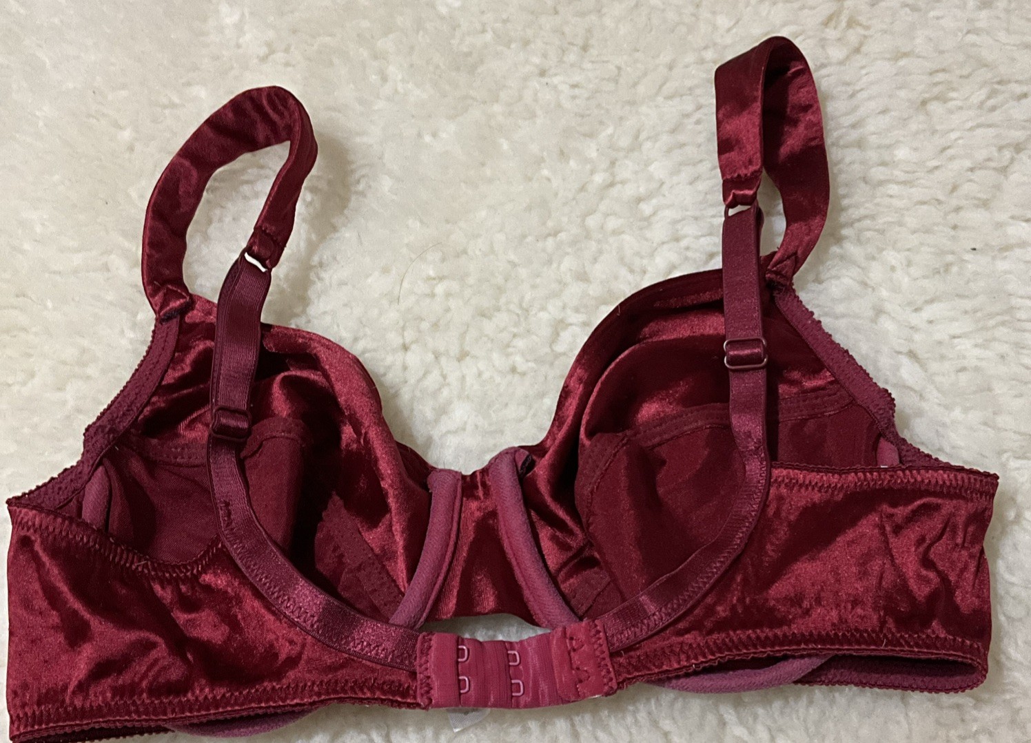 Vintage Victoria’s Secret Second Skin Satin Unlined Full Coverage Bra#961