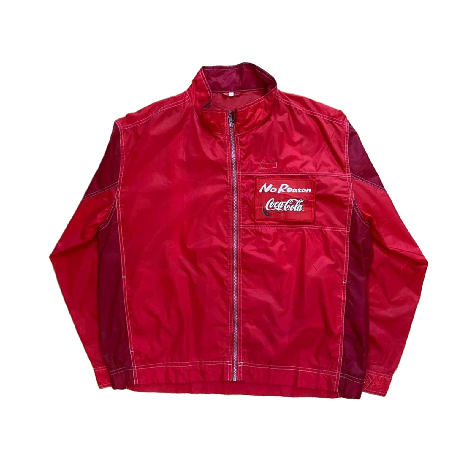 Coca Cola Japan True Vintage 1990’s Removable Patches Jacket Red XL