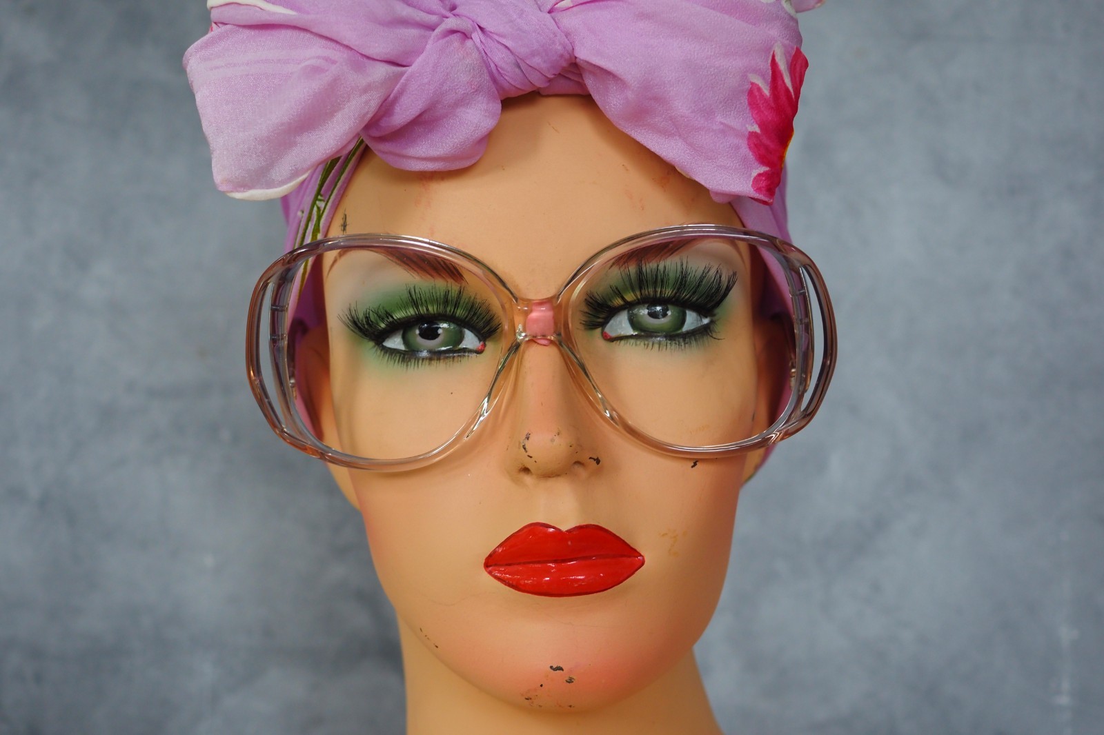 Vintage 1970s Eyeglasses NOS by Versailles USA Multicolor Grandma Retro Festival