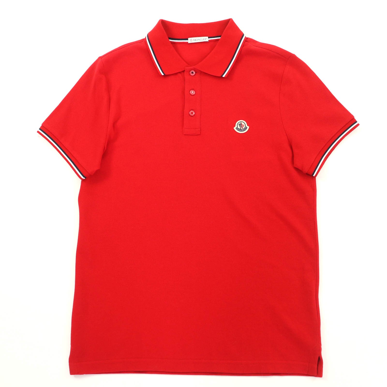 Moncler MAGLIA POLO MANICA Cotton Polo Shirt – DUTY FREE