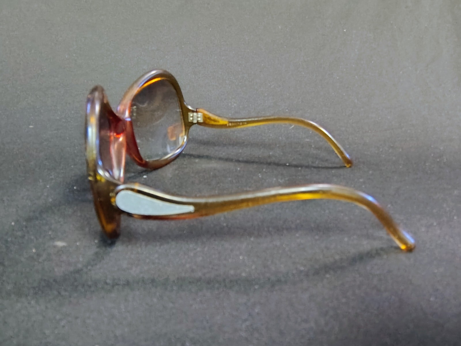 Vintage French Sunglasses 1960s 1970s Tortoise Shell Made In France With Case