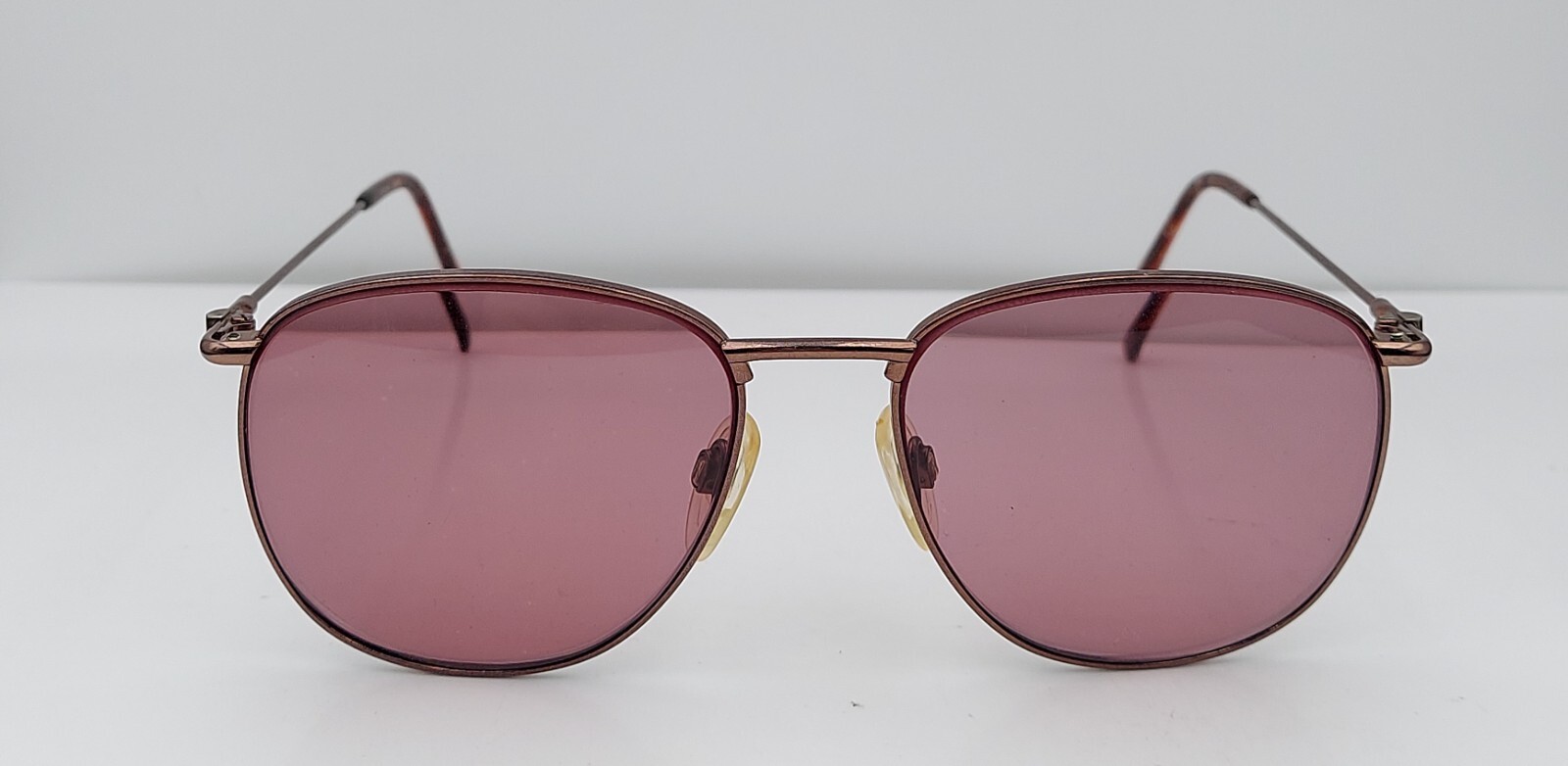 Vintage Rodenstock RO293 Bronze Oval Metal Sunglasses Japan FRAMES ONLY