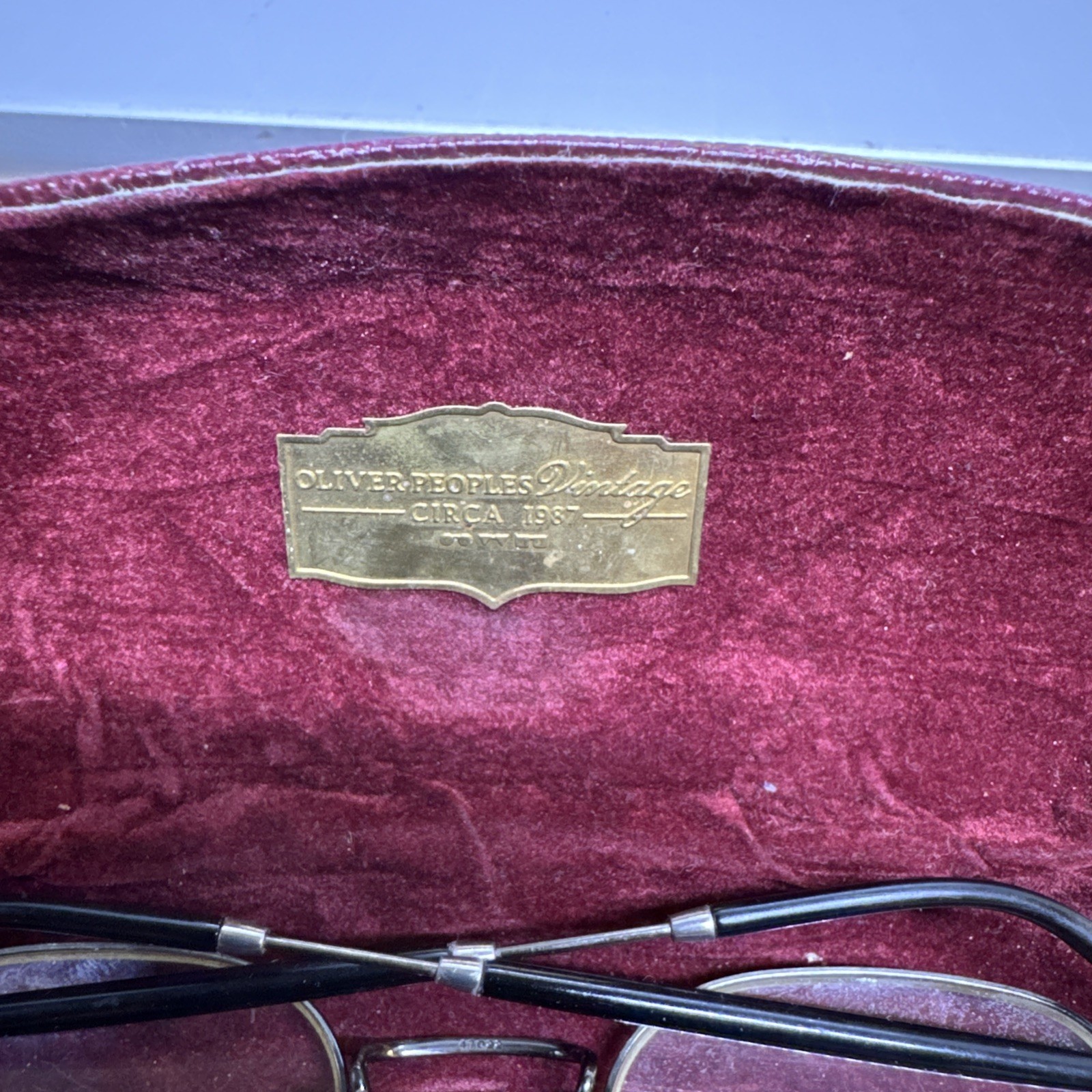 Oliver Peoples Vintage Circa 1987 Eyeglasses