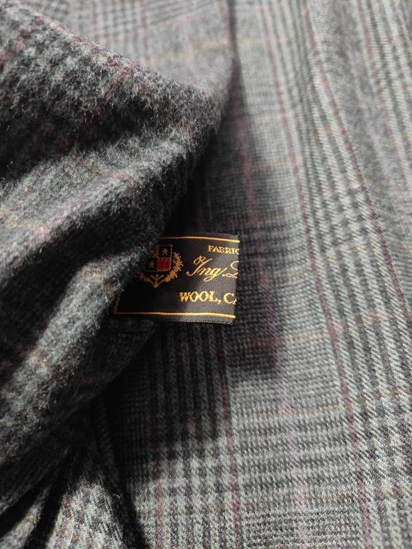 Men Ravazzolo grey cashmere blazer 40 /L / 48