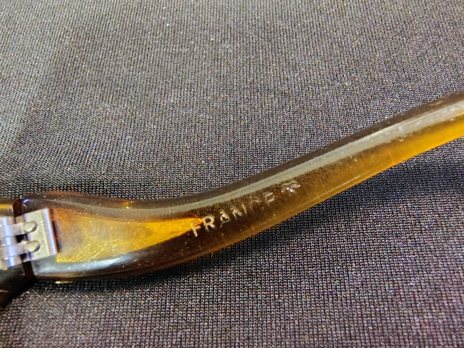 Vintage French Sunglasses 1960s 1970s Tortoise Shell Made In France With Case