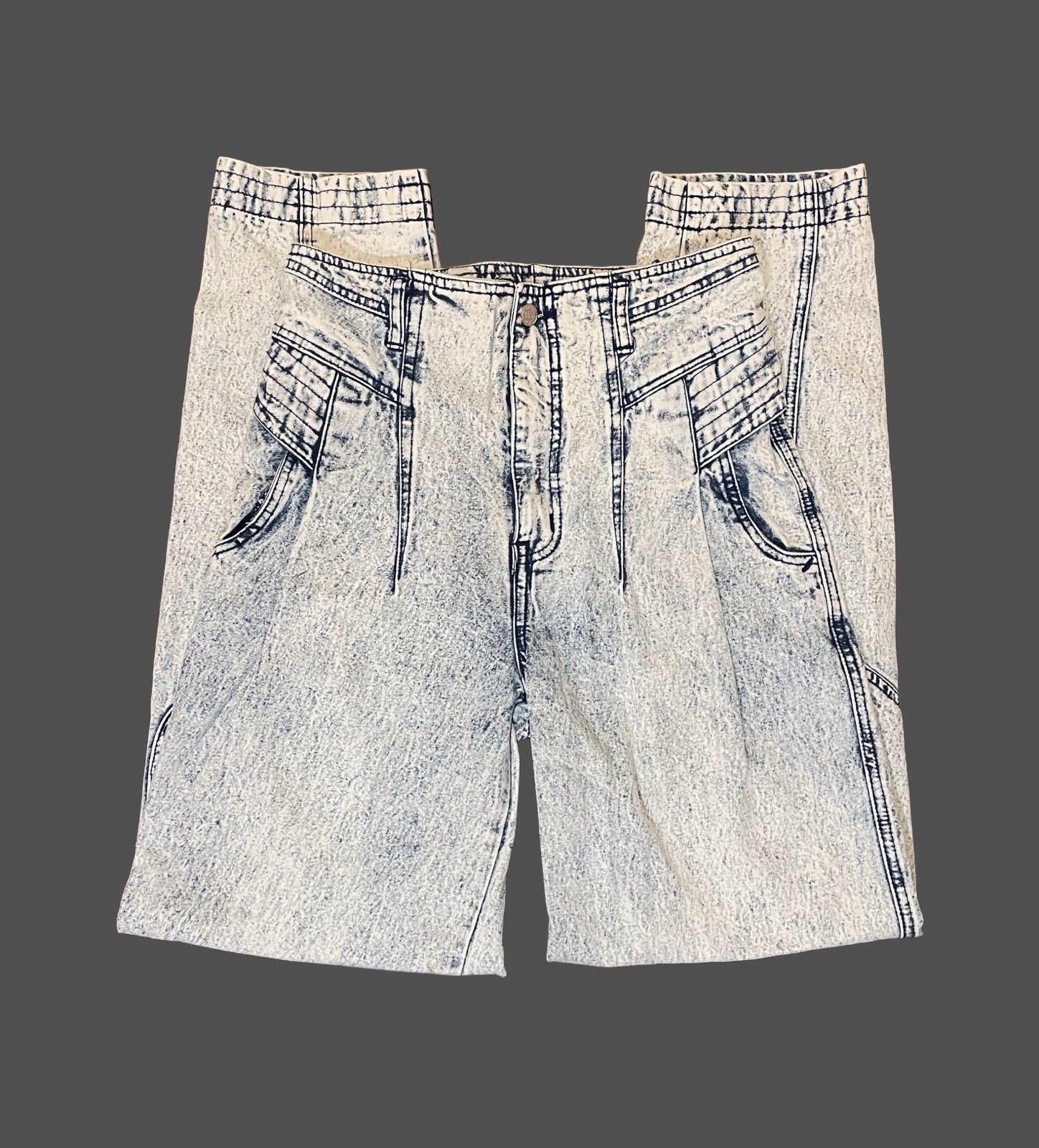 Women’s Rare Vintage 80’s “Jordache” UltraRetro Acid Wash High Rise Denim Jeans