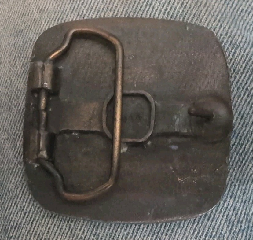 Vintage United States Postal Service Belt Buckle Solid Brass USPS Mail