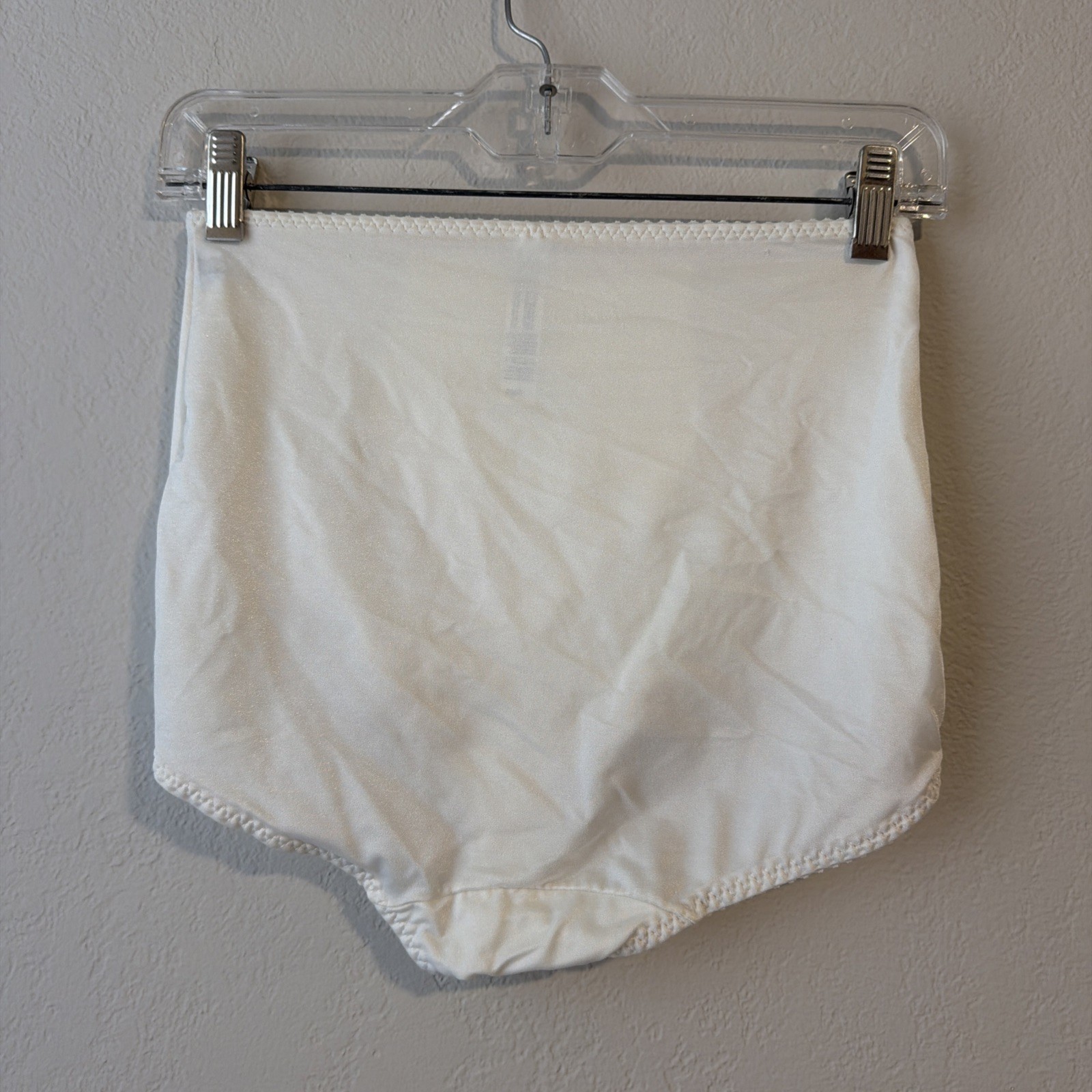 Vintage Hanes Her Way White Control Panties Size XL / Granny panty nylon spandex
