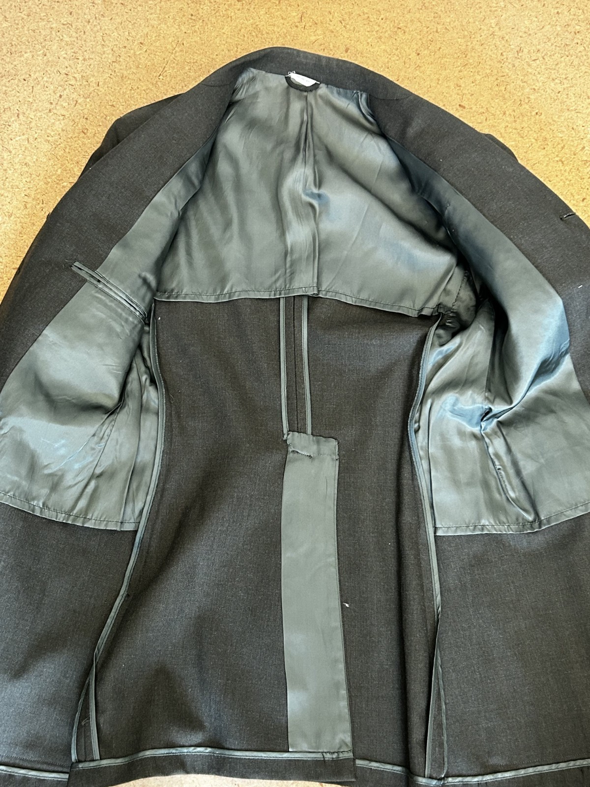 Vintage USMC Wool Serge Dress Coat 39XL Vietnam Era Marine Corps No belt