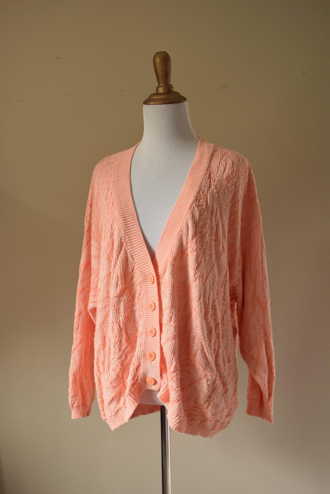 Coral Tropical Knit Slouchy Cardigan – United Colors of Benetton