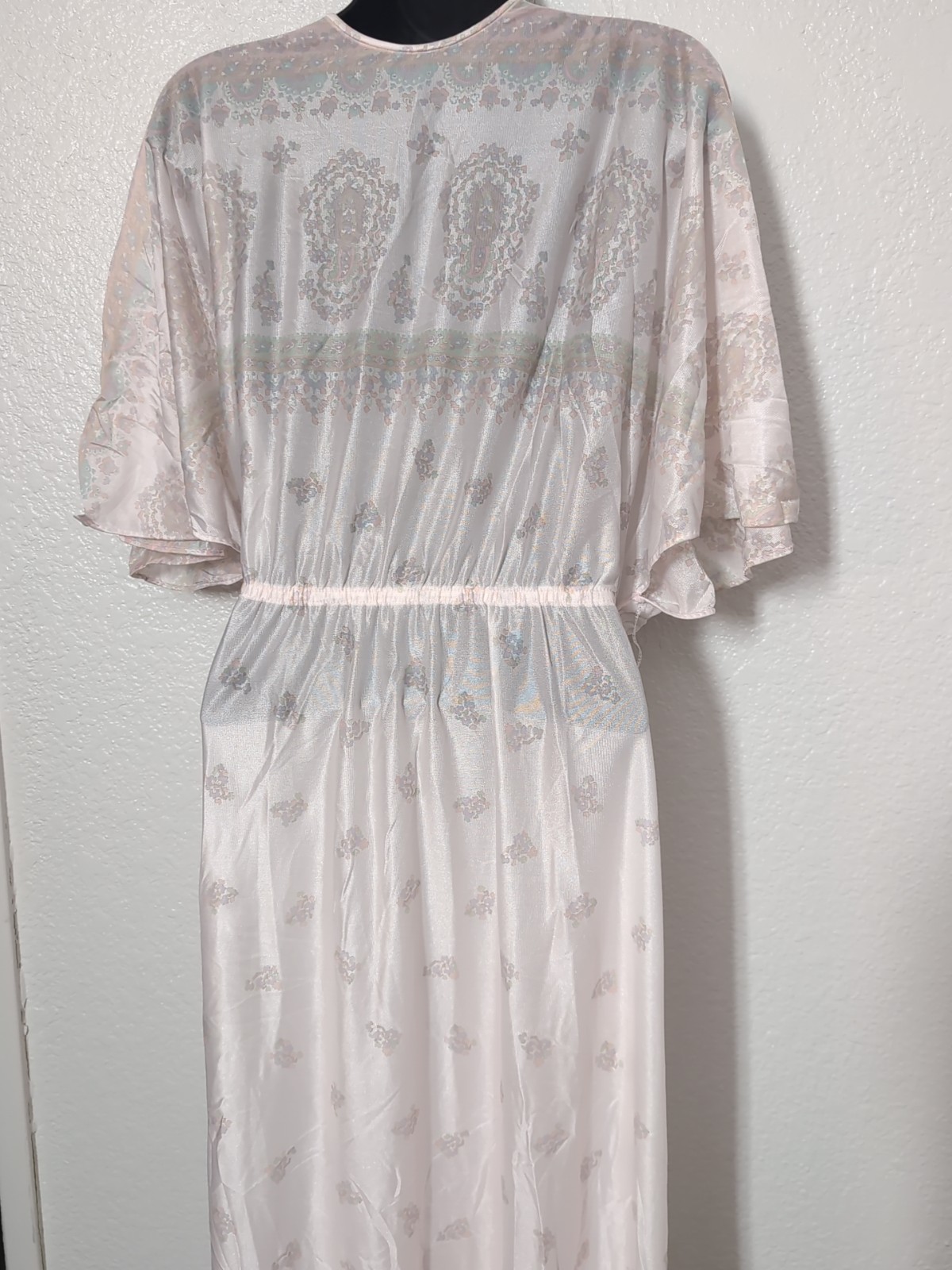 Texsheen Lingerie Robe Russell Newman Nylon Size Large New With Tags Vintage