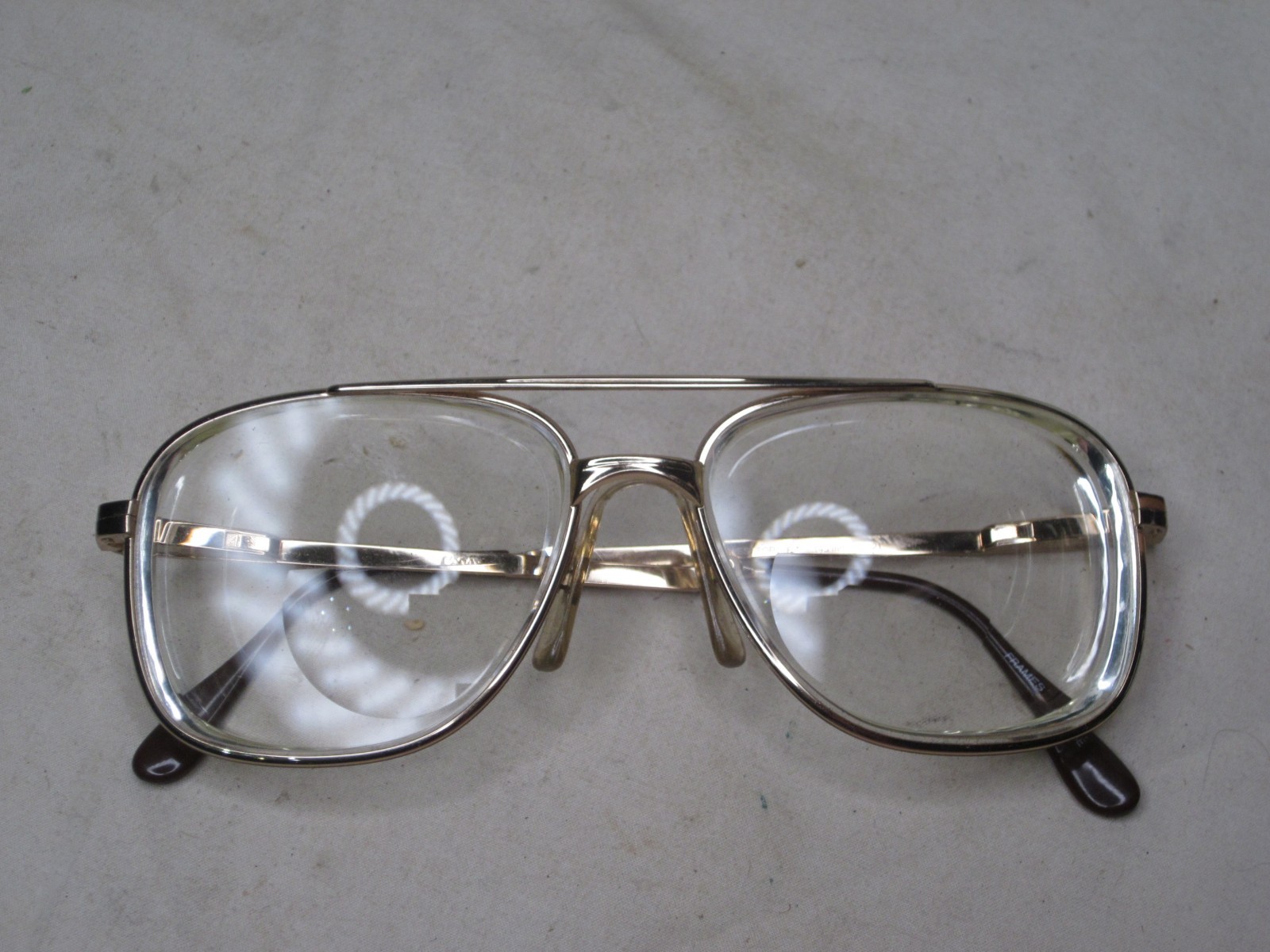 vintage eyeglasses glasses frames L’AMY WESTPORT F 145mm c021 engineer aviator