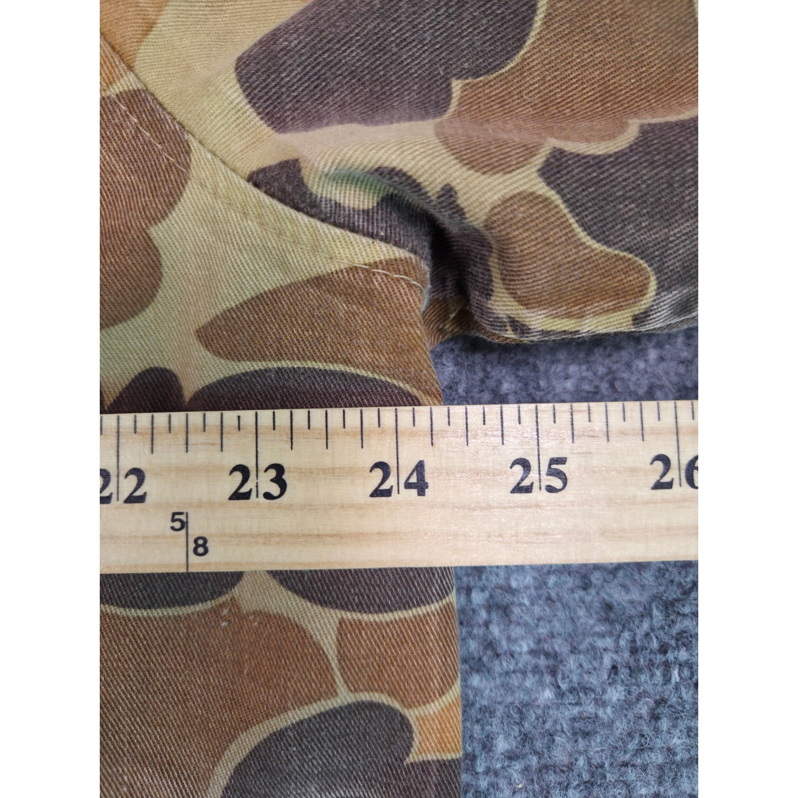 Vintage Columbia Jacket Mens L Brown Duck Camo waterproof thinsulate Made in USA