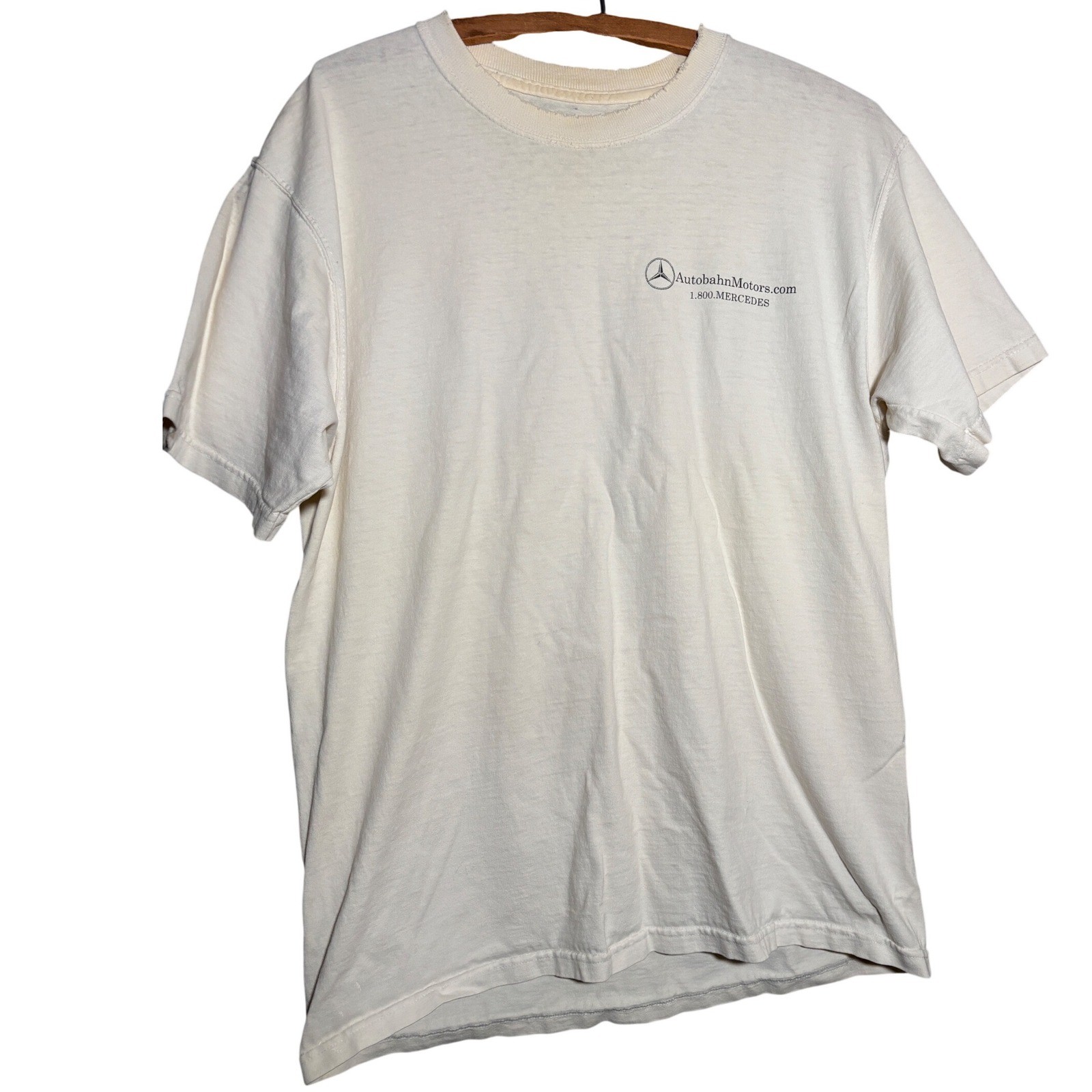 Vintage 2006 San Jose Grand Prix T-Shirt Mercedes Autobahn Motors Distressed L