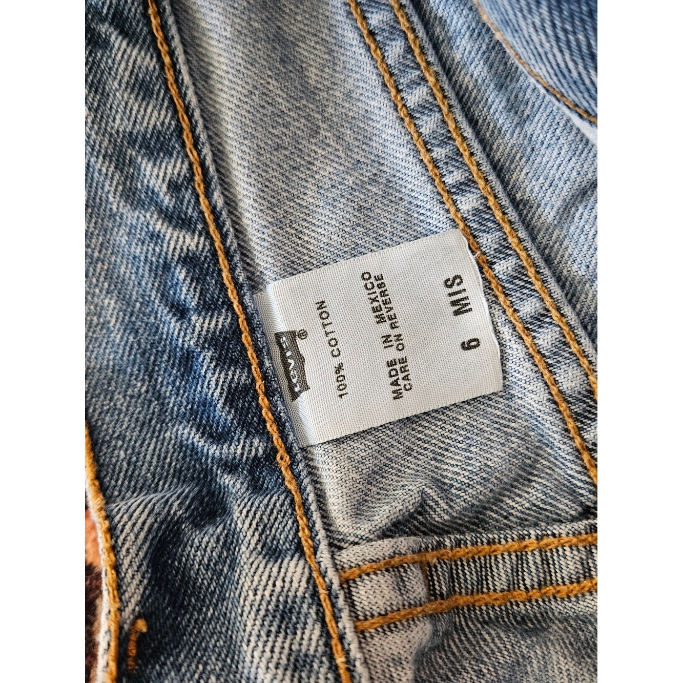 Classic Light Blue Denim Levi Shorts