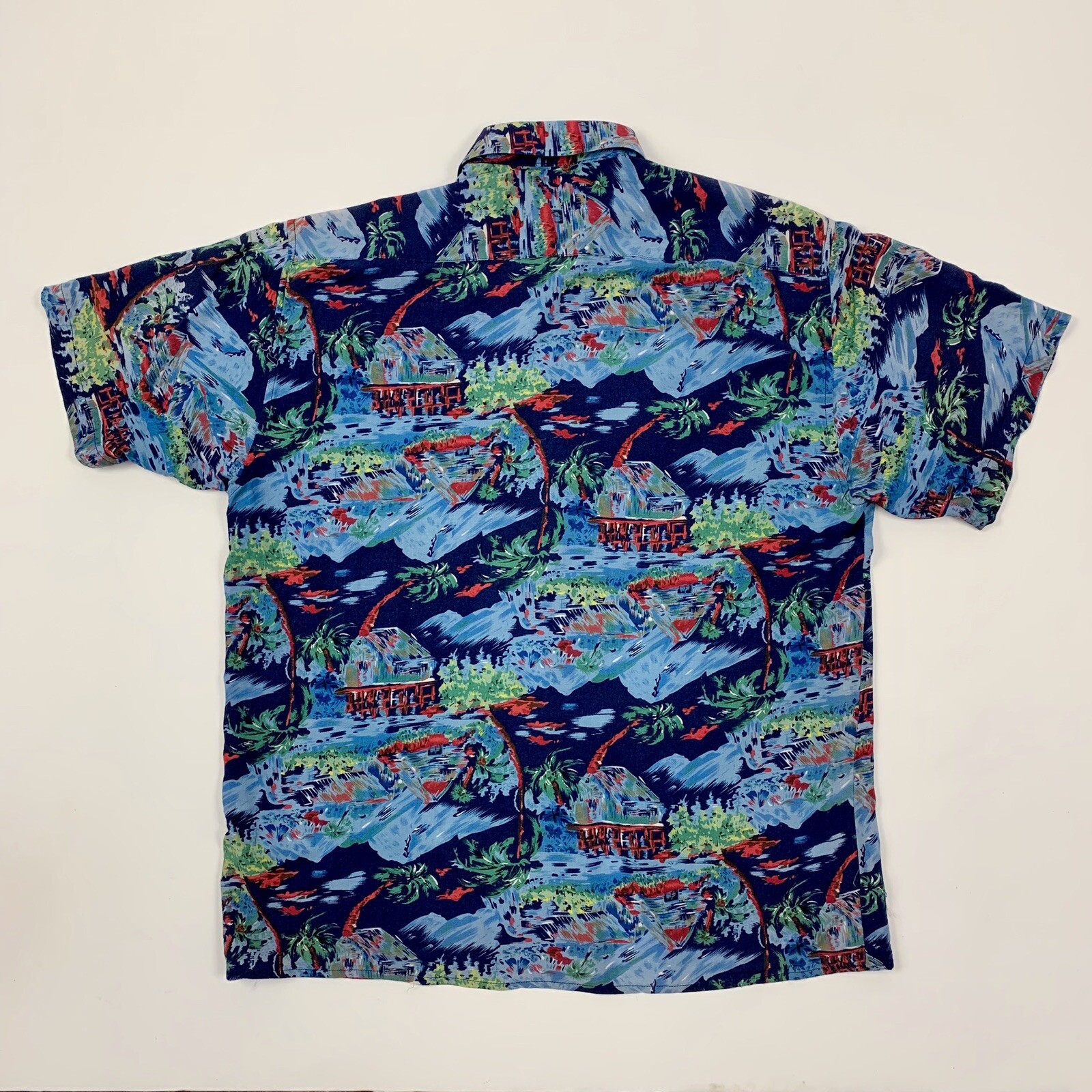 Vintage Hawaiian Shirt Omni II Mens Size Small Made in Korea