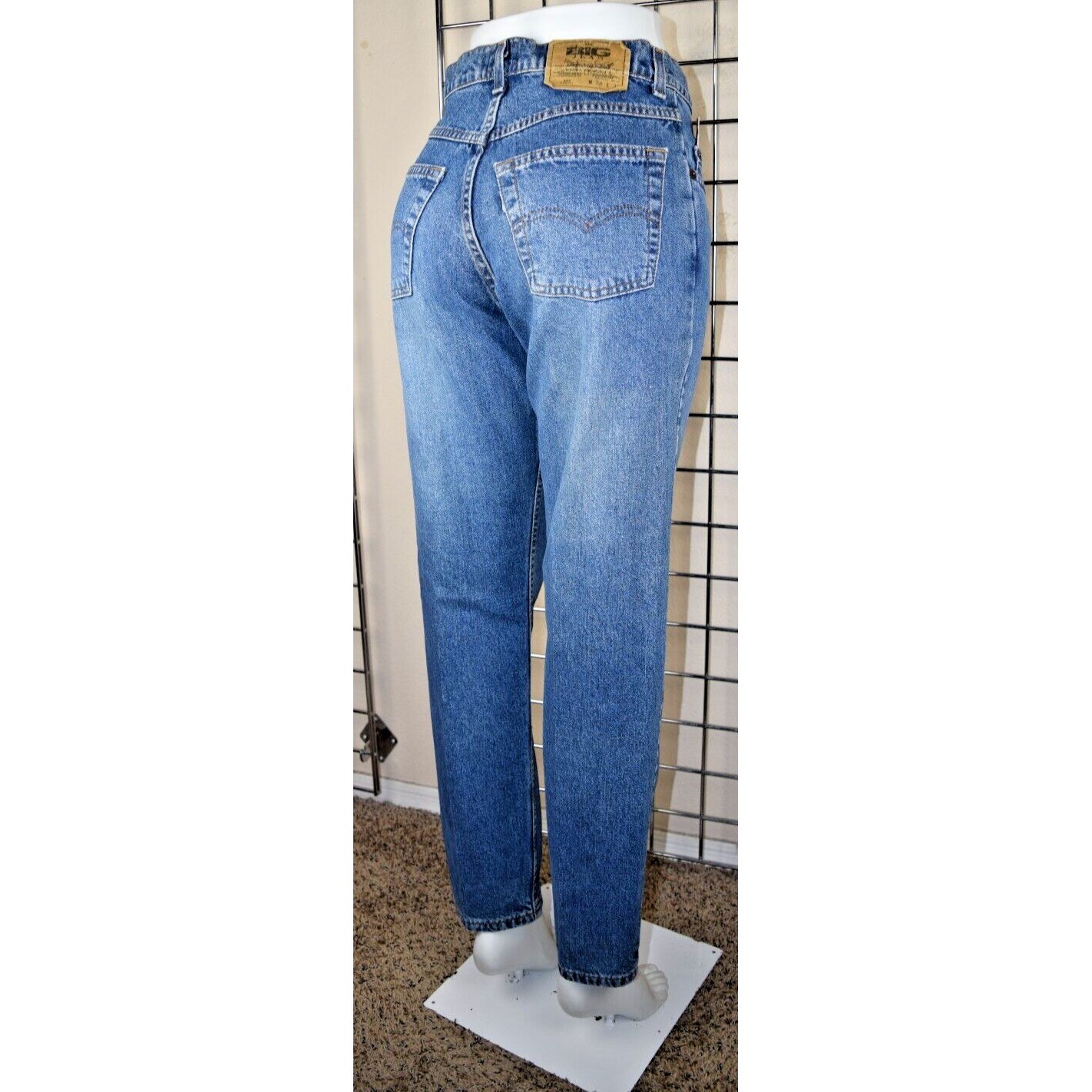 Vintage Levis Jeans The Big Jean Student 28 x 30 90s Blue Made USA c.1991 NWT