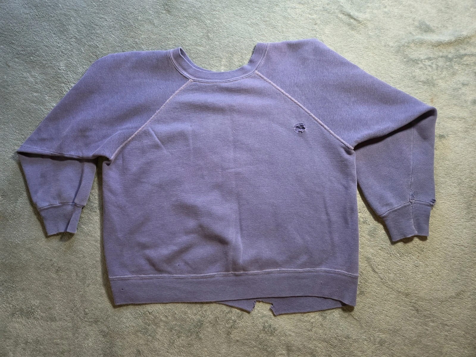 1960s sweatshirt vintage crewneck Eagle River Elementary Alaska Medium/small