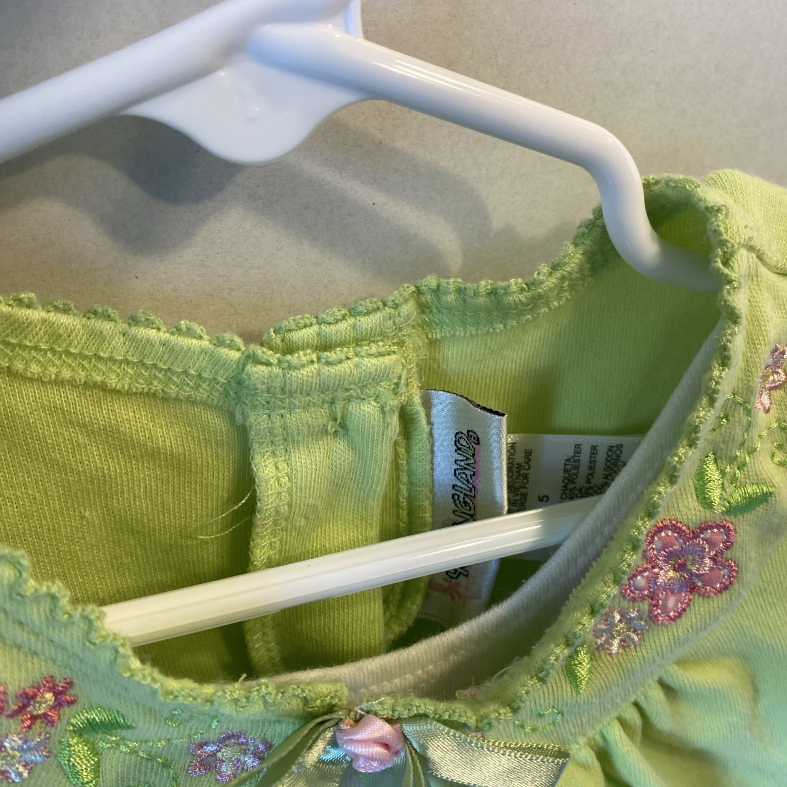 YoungLand Kids Dress size 5, 22 inches long