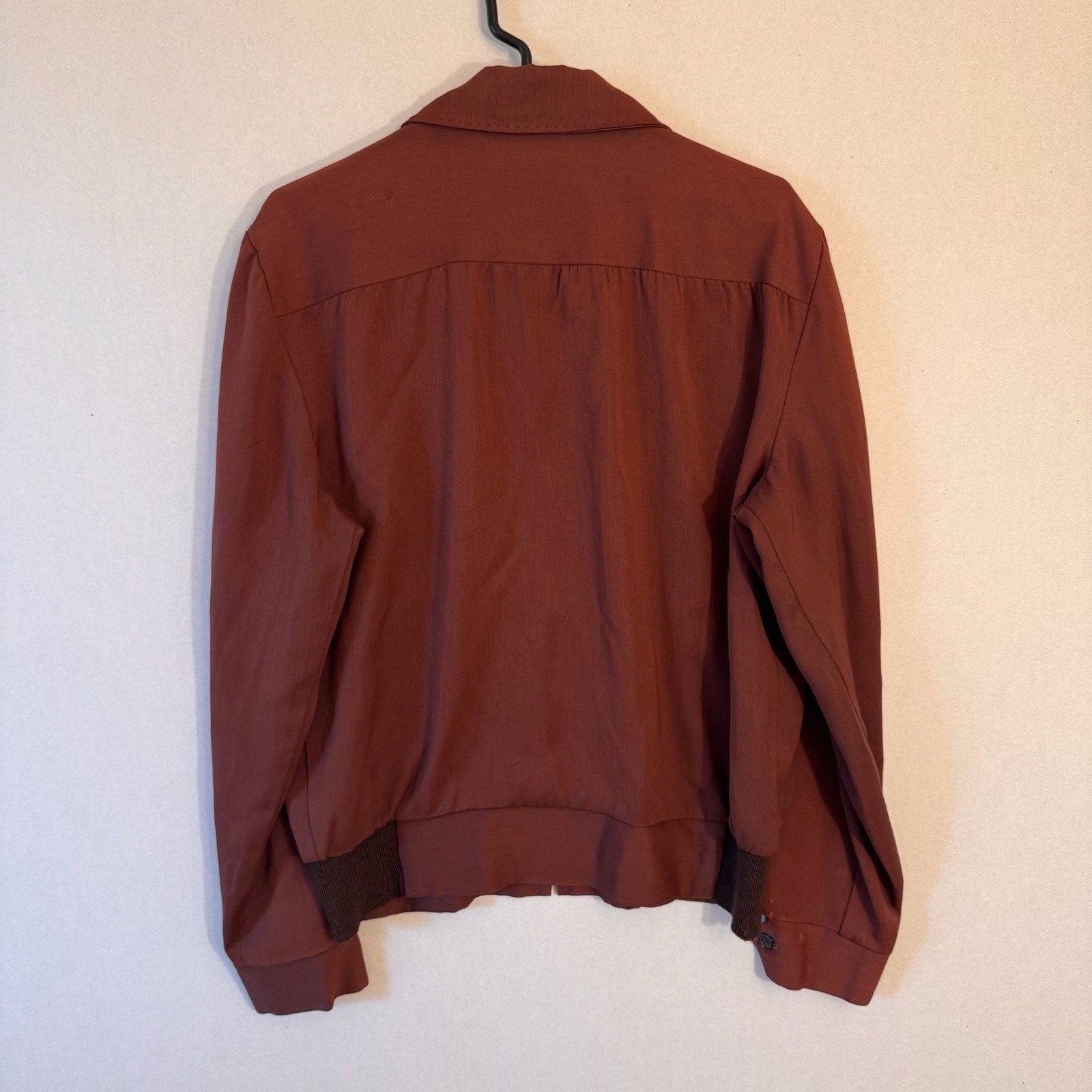 Vintage 1950s Hall American Sportswear Robert Hall Gabardine Zip Jacket