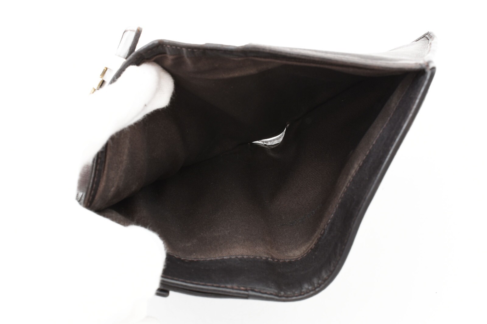 FENDI Bifold Wallet Zucca Zuccino Brown Canvas Authentic [ Rank B ] Japan #H211