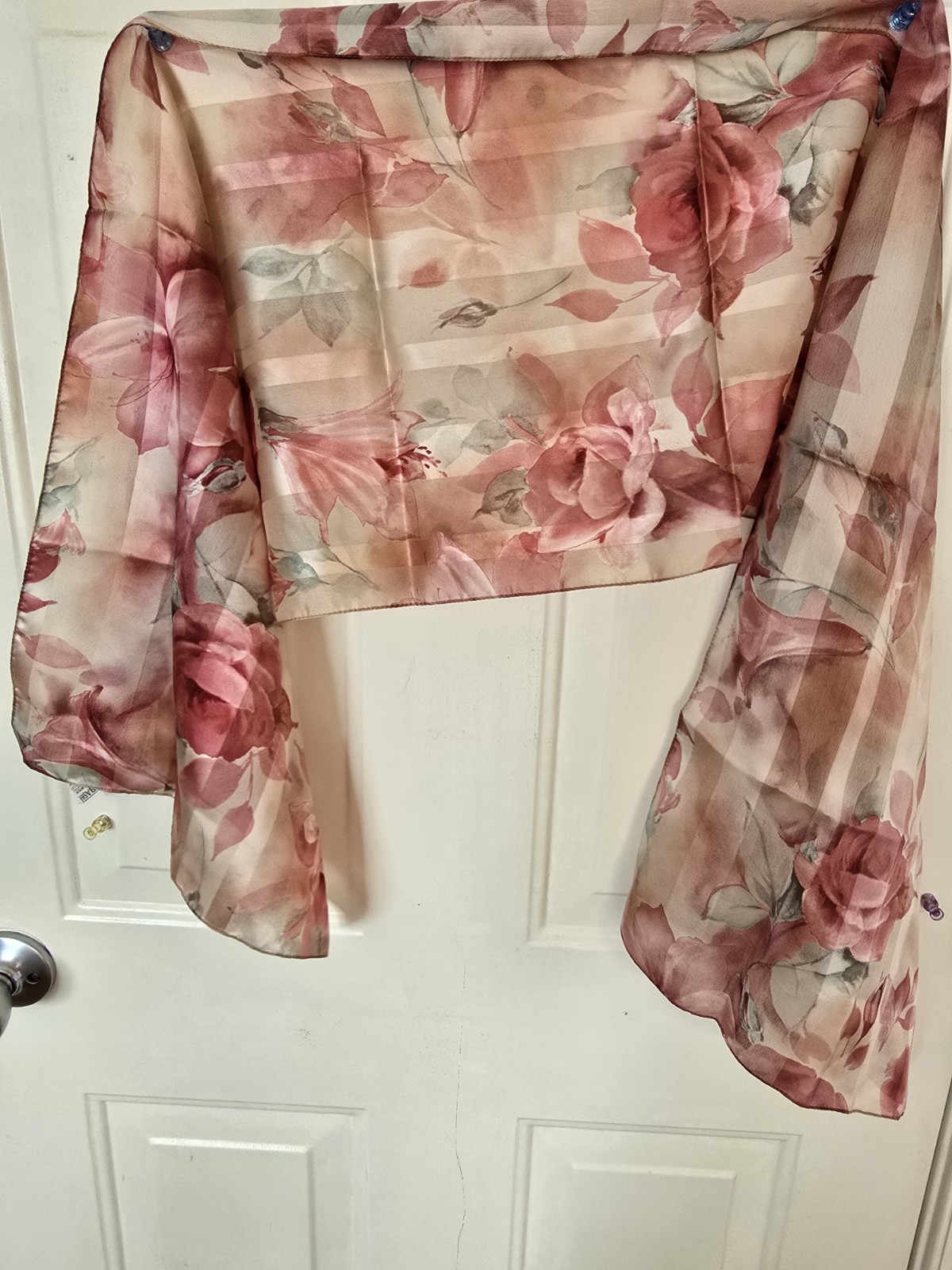 Lot of 10 Different VTG Scarves Long Multi-Color Various Fabric Blends