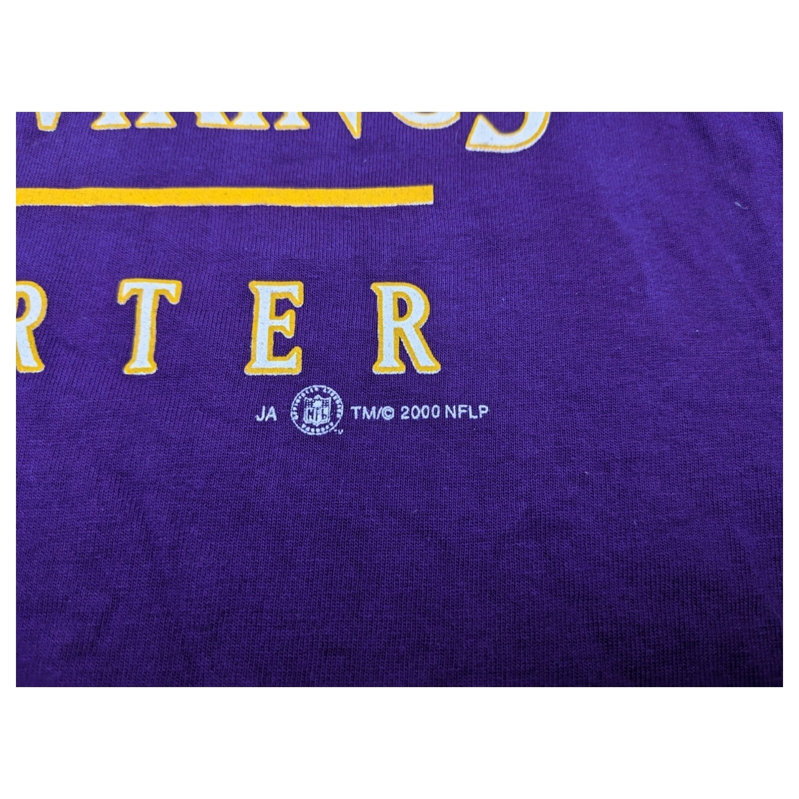 Minnesota Vikings Chris Carter Vintage Y2K Purple Tie Dye Shirt Mens XXL