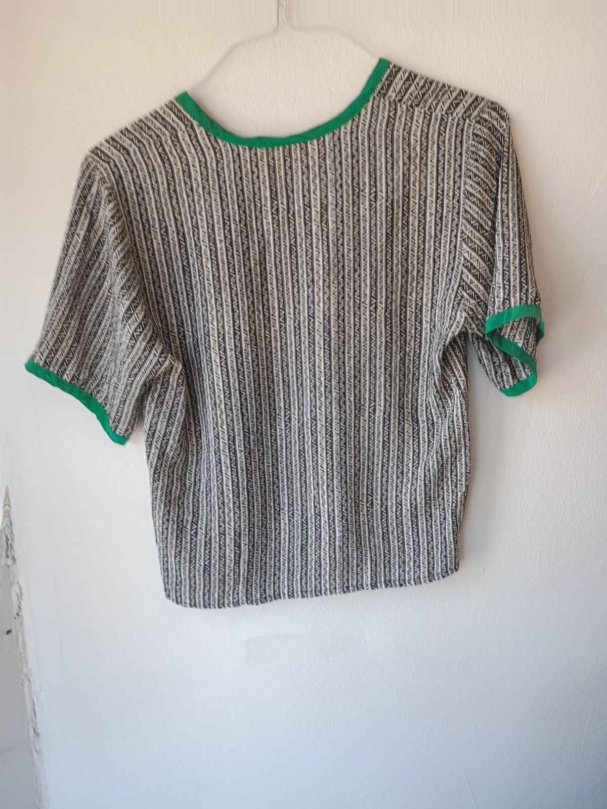 Vintage Miss O By Oscar De La Renta Silk Top Size 4